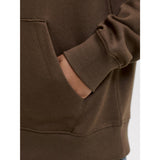 Jack & Jones Cocoa Jjestar Jj Sweat Huva Noos Jnr