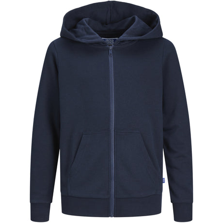 Jack & Jones Navy Blazer Jjebradley Sweat Zip Huva Noos Jnr