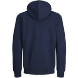 Jack & Jones Navy Blazer Jjebradley Sweat Zip Huva Noos Jnr