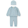COPENHAGEN COLORS Dusty Blue Classic Merino Baby Sett
