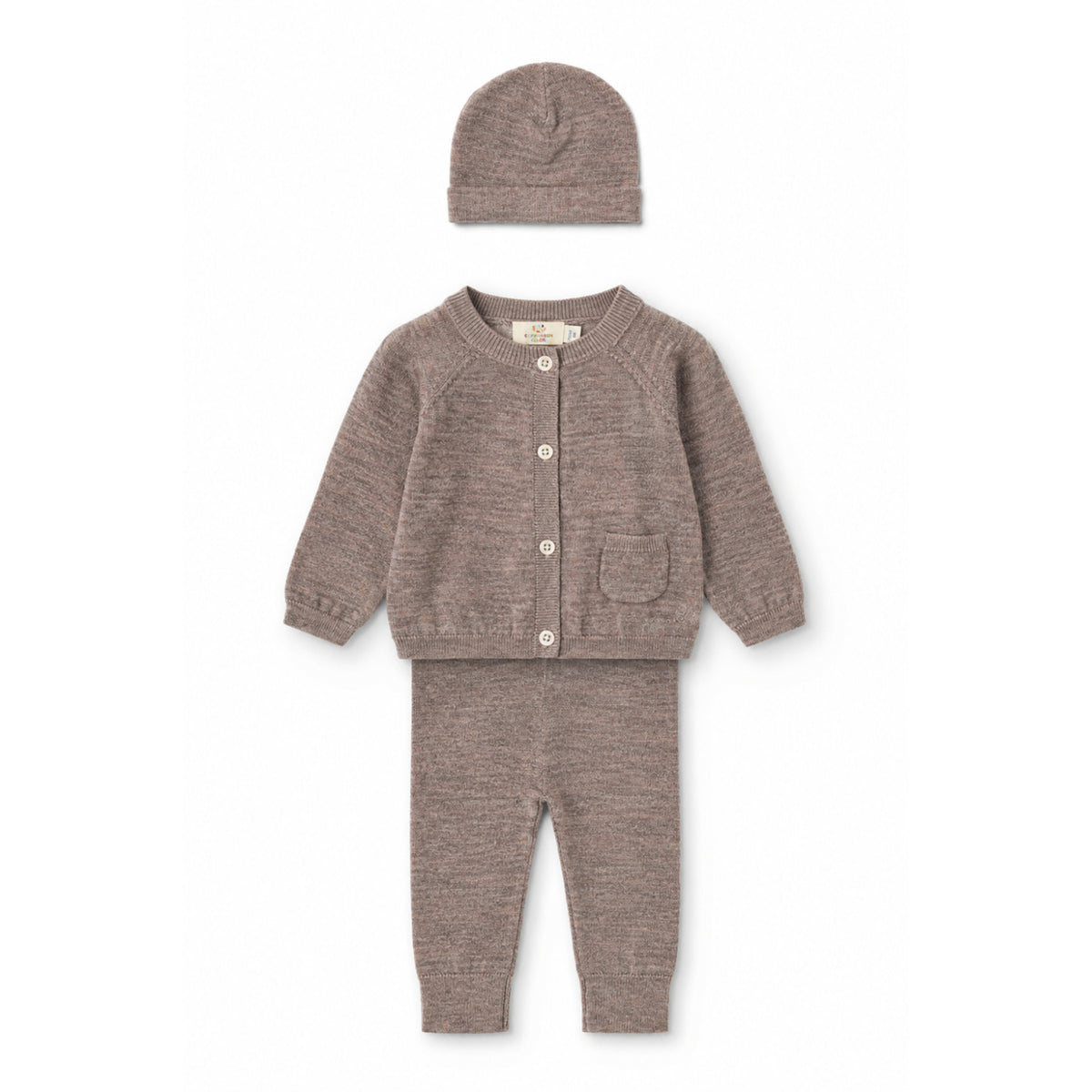 COPENHAGEN COLORS Natural Melange Classic Merino Baby Sett