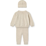 COPENHAGEN COLORS Pale Cream Melange Classic Merino Baby Sett