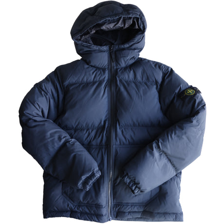Stone Island Navy Blue Kort Parka
