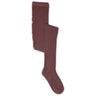 Mp Danmark Rose Taupe Ull Rib Strumpbyxar