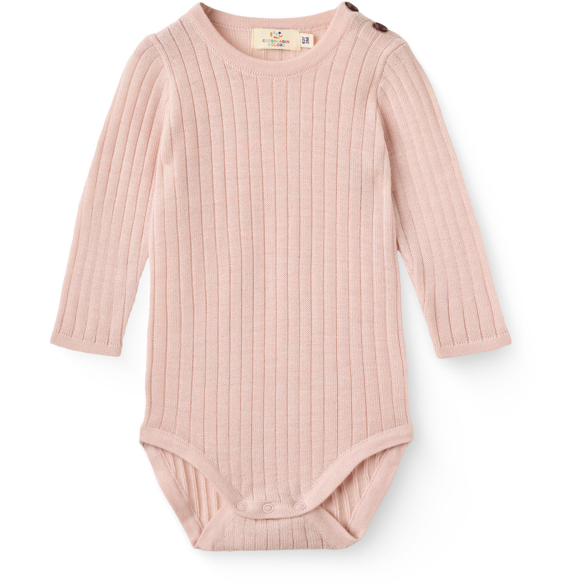 Copenhagen Colors Soft Pink Merino Rib Body