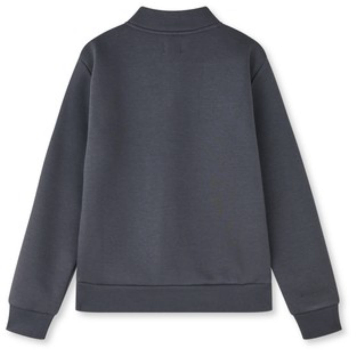 Mads Nørgaard Asphalt Mix Sweat N Crewie Half Zip Sweatshirt