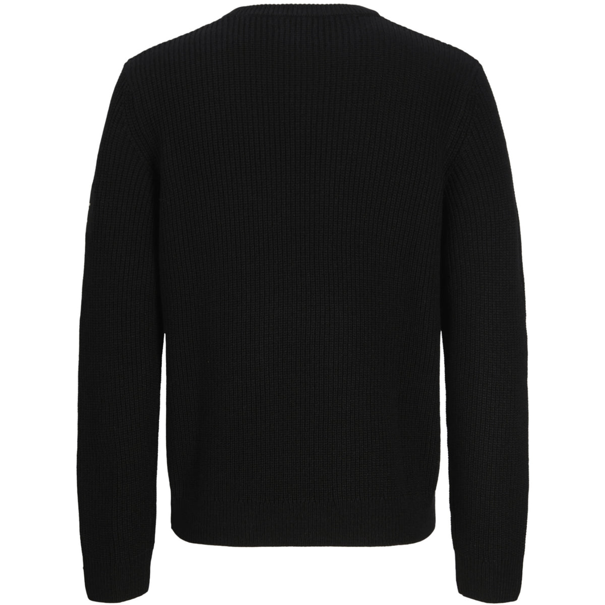Jack & Jones Black Jjcleveland Stickad Crew Neck Jnr