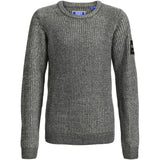 Jack & Jones Turbulence Twisted Jjcleveland Stickad Crew Neck Jnr