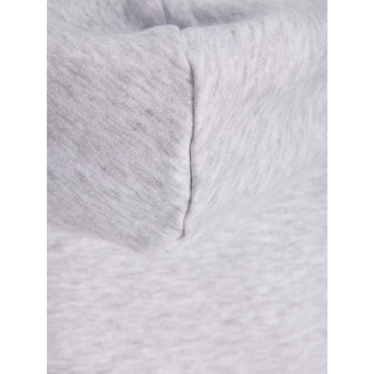 Jack & Jones White Melange Jjaero Sweat Zip Huva Jnr