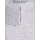 Jack & Jones White Melange Jjaero Sweat Zip Huva Jnr