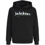 Jack & Jones Black Jjtom Sweat Huva Sn Jnr