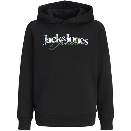 Jack & Jones Black Jjtom Sweat Huva Sn Jnr