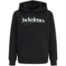 Jack & Jones Black Jjtom Sweat Huva Sn Jnr