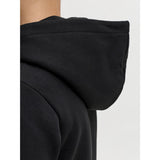 Jack & Jones Black Jjtom Sweat Huva Sn Jnr