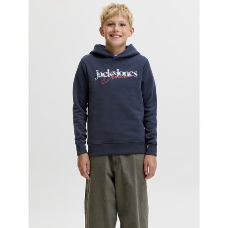 Jack & Jones Navy Blazer Jjtom Sweat Huva Sn Jnr