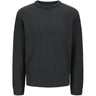 Jack & Jones Asphalt Jjjaxon Stickad Crew Neck Jnr