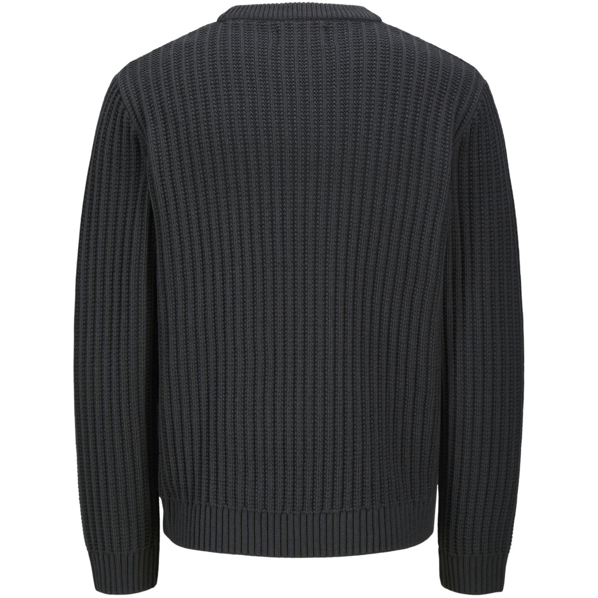 Jack & Jones Asphalt Jjjaxon Stickad Crew Neck Jnr