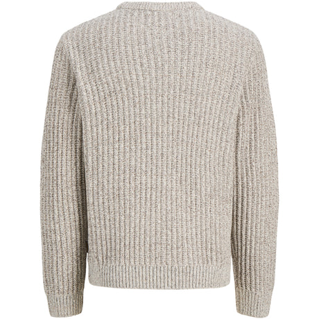 Jack & Jones Junior Sea Salt Jjjaxon Stickad Crew Neck Jnr