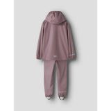 Name It Wistful Mauve Nkndry10 Rain Sett Fo Noos