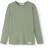 MarMar Modal Frosted Green Plain Blus