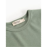 MarMar Modal Frosted Green Plain Blus