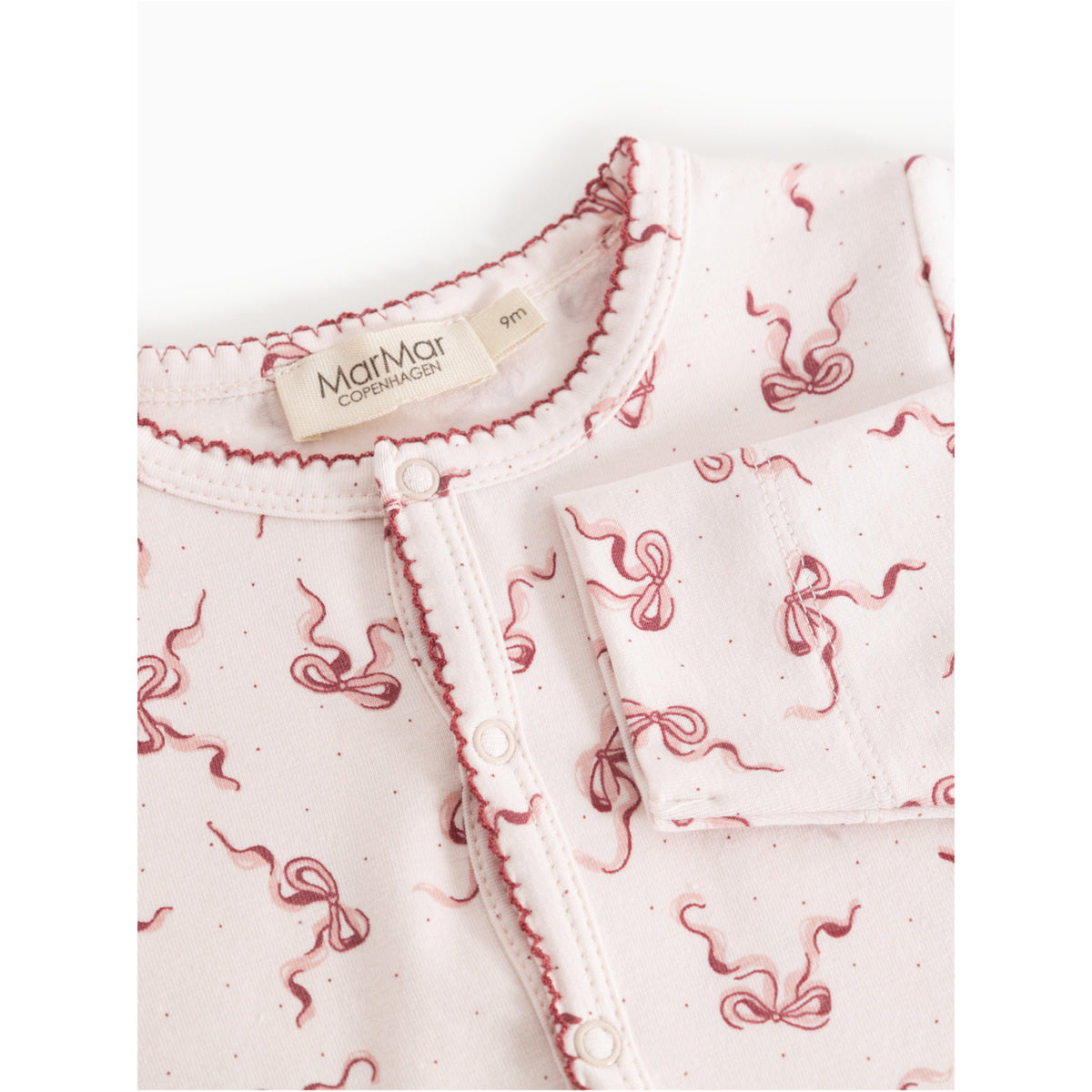 MarMar Modal Smooth Bows Ruka Romper