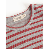 MarMar Modal Fine Rib Cherry Stripe Tani Blus