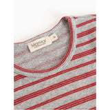 MarMar Modal Fine Rib Cherry Stripe Diro Klänning