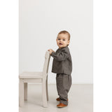 MarMar Structured Soft Cotton Houndstooth Check Totoro Skjorta