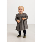 MarMar Structured Soft Cotton Houndstooth Check Dulle Klänning