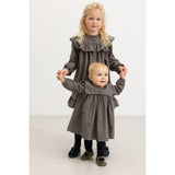 MarMar Structured Soft Cotton Houndstooth Check Dalina Klänning