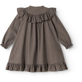 MarMar Structured Soft Cotton Houndstooth Check Dalina Klänning