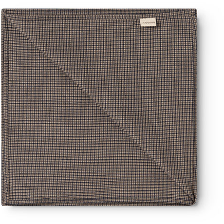 MarMar Structured Soft Cotton Houndstooth Check Airo Halsduk