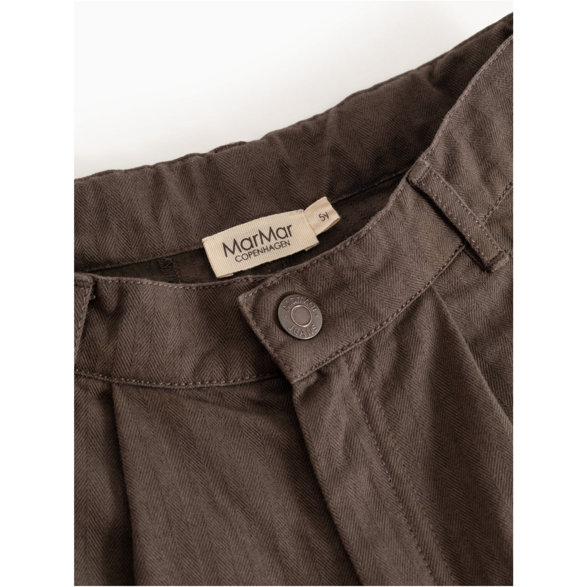 MarMar Herringbone Twill Kalamata Piper Byxor
