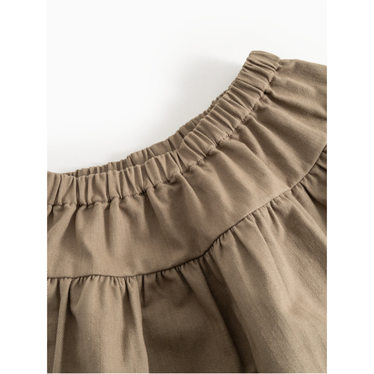 MarMar Herringbone Twill Mud Sylvia L Kjol