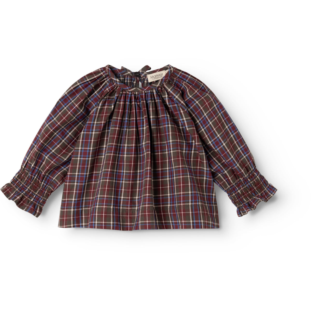 MarMar Check Chocolate Check Tonala Blus