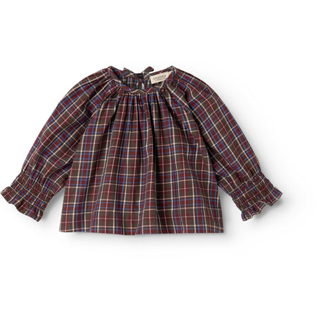 MarMar Check Chocolate Check Tonala Blus