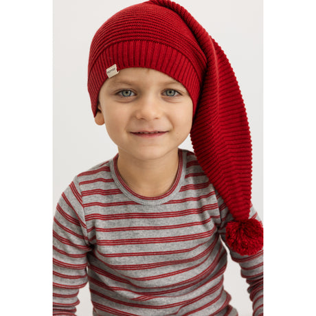 MarMar Cotton Rayon Knit Cherry Alfen Mössa