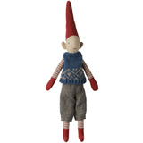 Maileg Pixy, Str. 1 - Dreng - Blå Knitted Väst