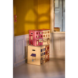 Rice Paris Theme Raffia Förvaring Box Ekstra Large Foldbar
