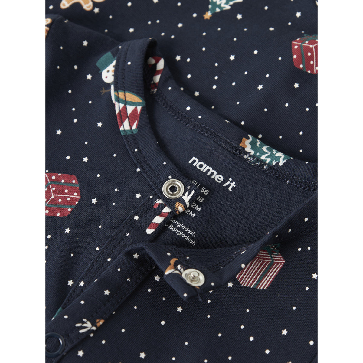 Name It Navy Blazer Christmas Nbnvismas Ls Nattdräkt
