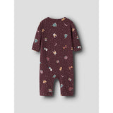 Name It Burgundy Christmas Nbnvismas Ls Nattdräkt