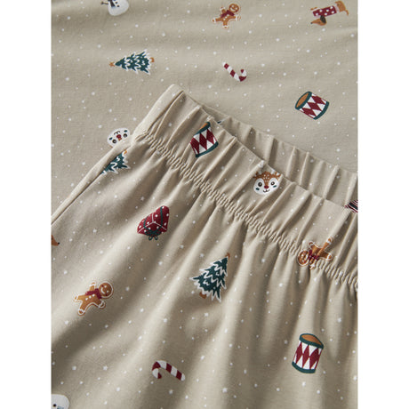 Name It Pure Cashmere Christmas Nanvismas Ls Nattkläder