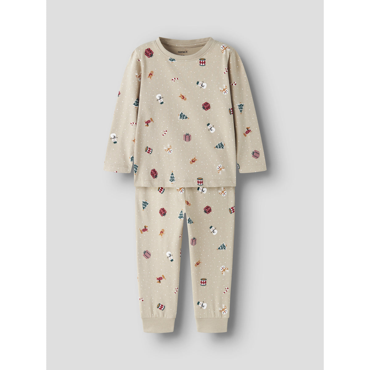 Name It Pure Cashmere Christmas Nmnvismas Ls Nattkläder