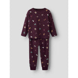 Name It Burgundy Christmas Nmnvismas Ls Nattkläder