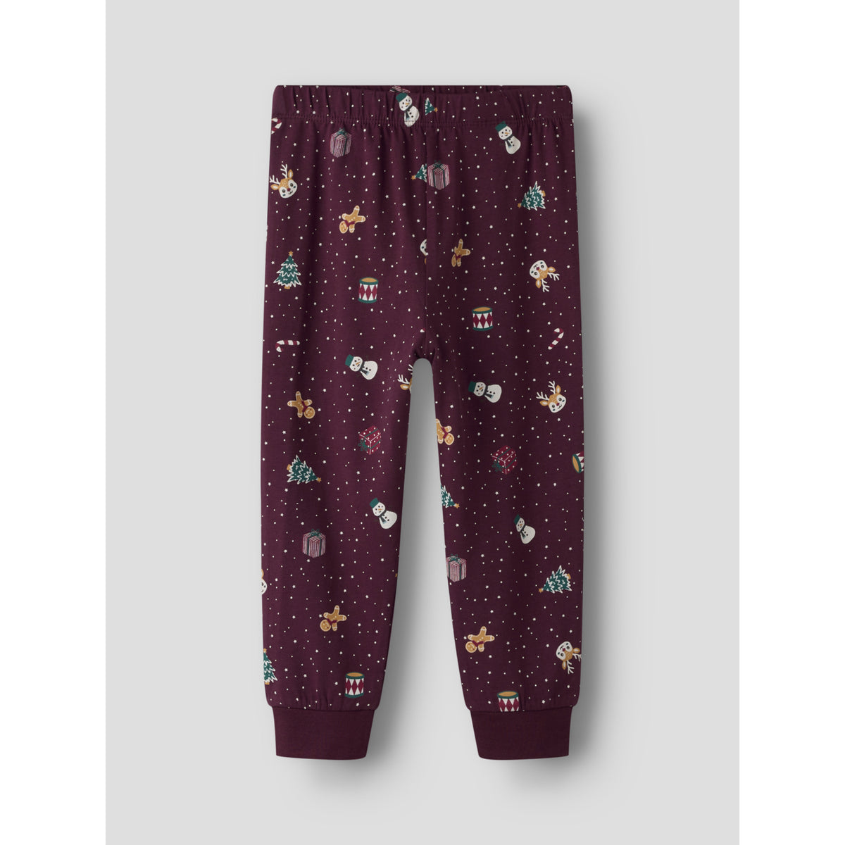 Name It Burgundy Christmas Nmnvismas Ls Nattkläder