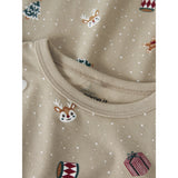 Name It Pure Cashmere Christmas Nmfvismas Ls Natklänning