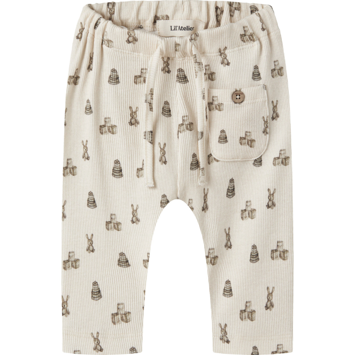 Lil'Atelier Turtledove Toys Nbngavo Loose Byxor Lil