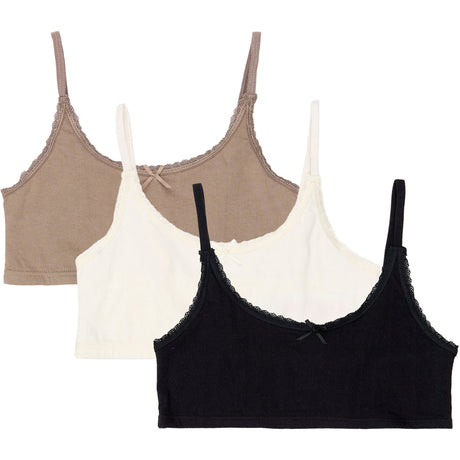 The New Multi Colour Tnsuri Kort Rem Topp 3-Pack