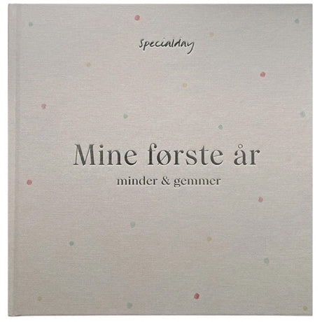 Specialday Mina Första År – Med Prickar – Beigegrön